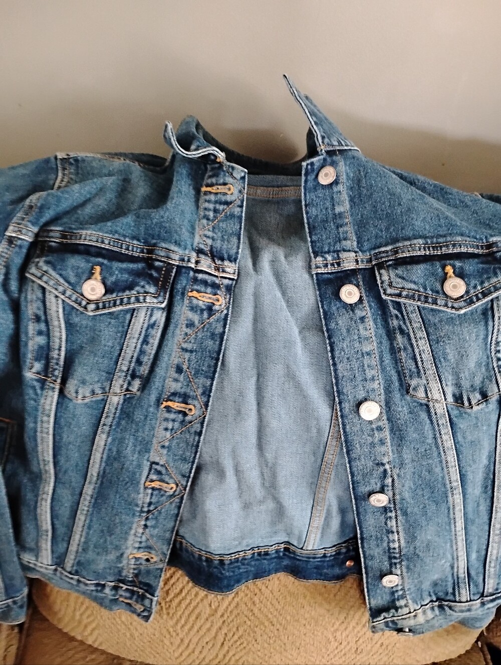 Old Navy Medium Blue Denim Jacket